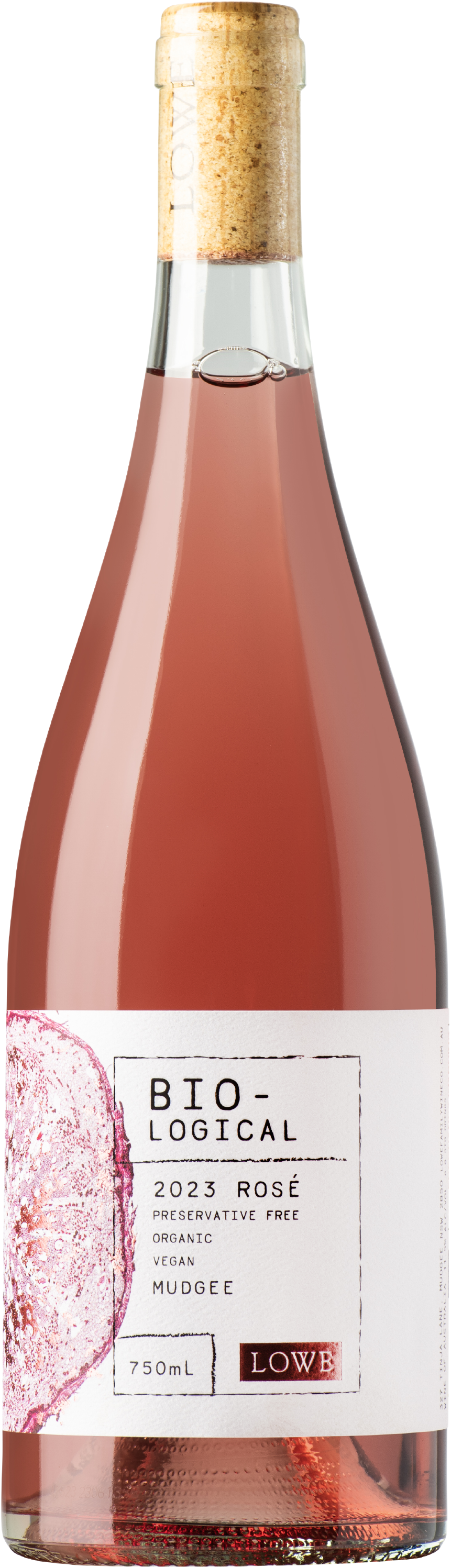 Lowe Family Wine Co BIO-Logical Rose Shiraz 2023 Mudgee